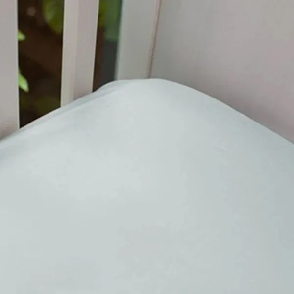 Fitted Cot Sheets White