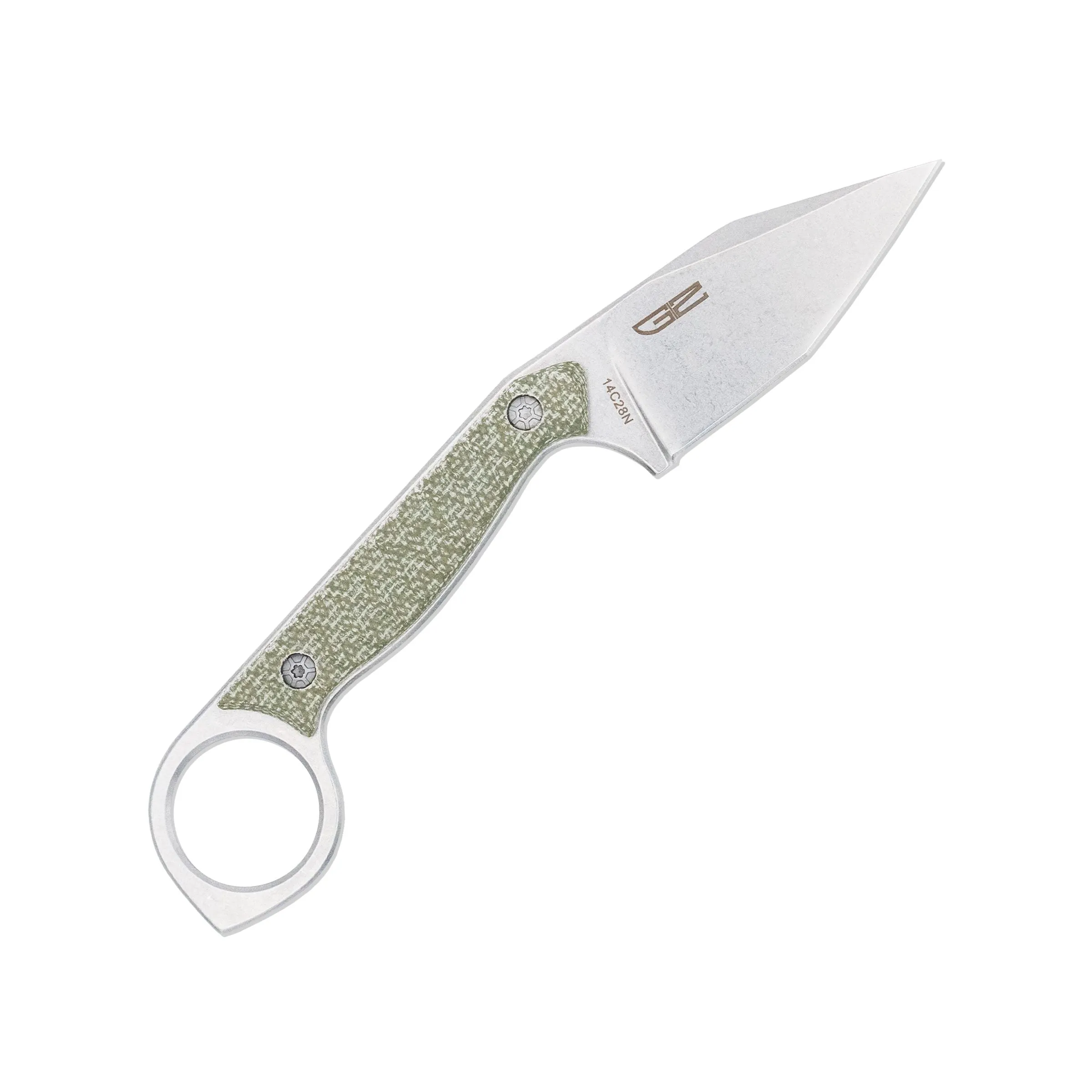 Fixed Blade Wolfteeth OD Green