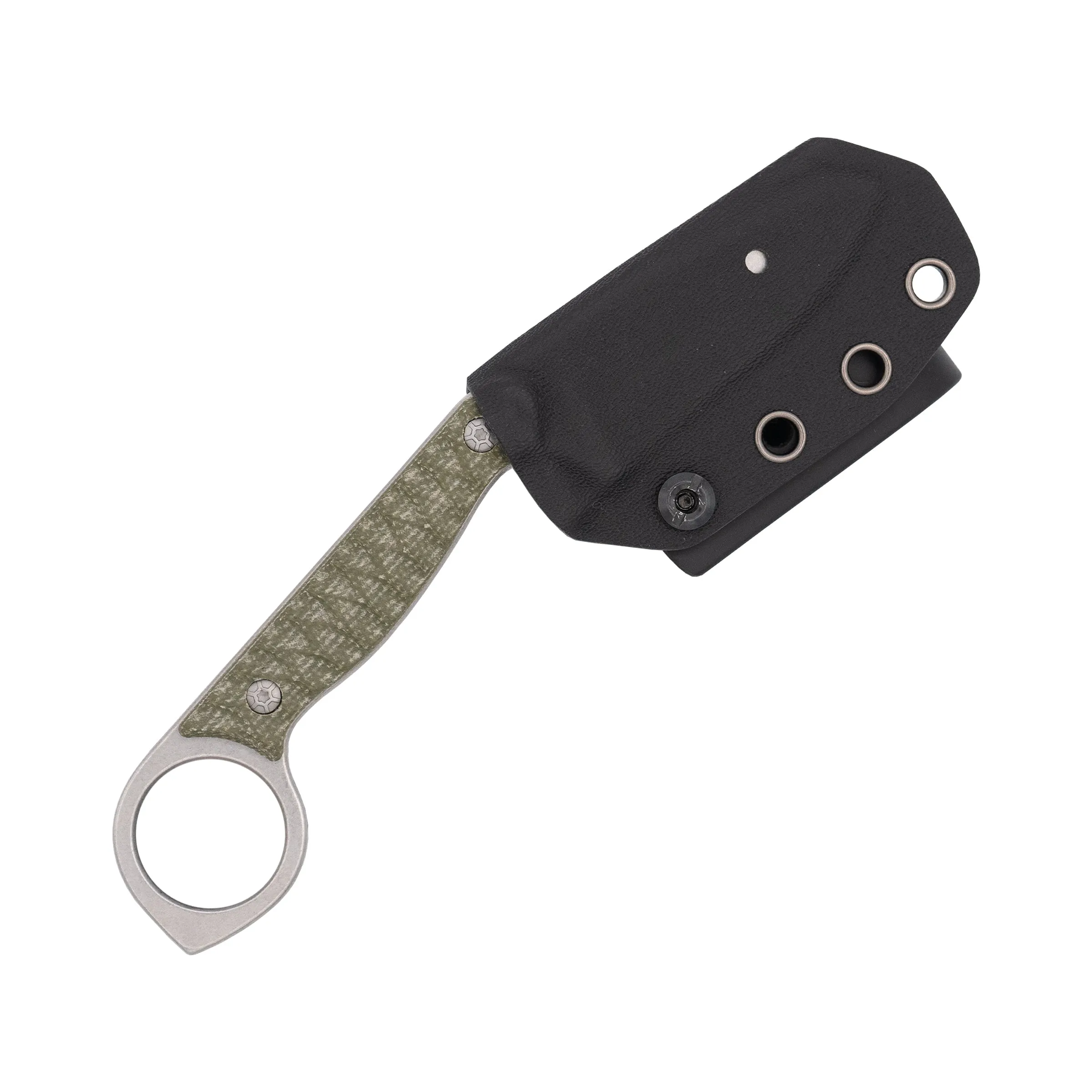 Fixed Blade Wolfteeth OD Green