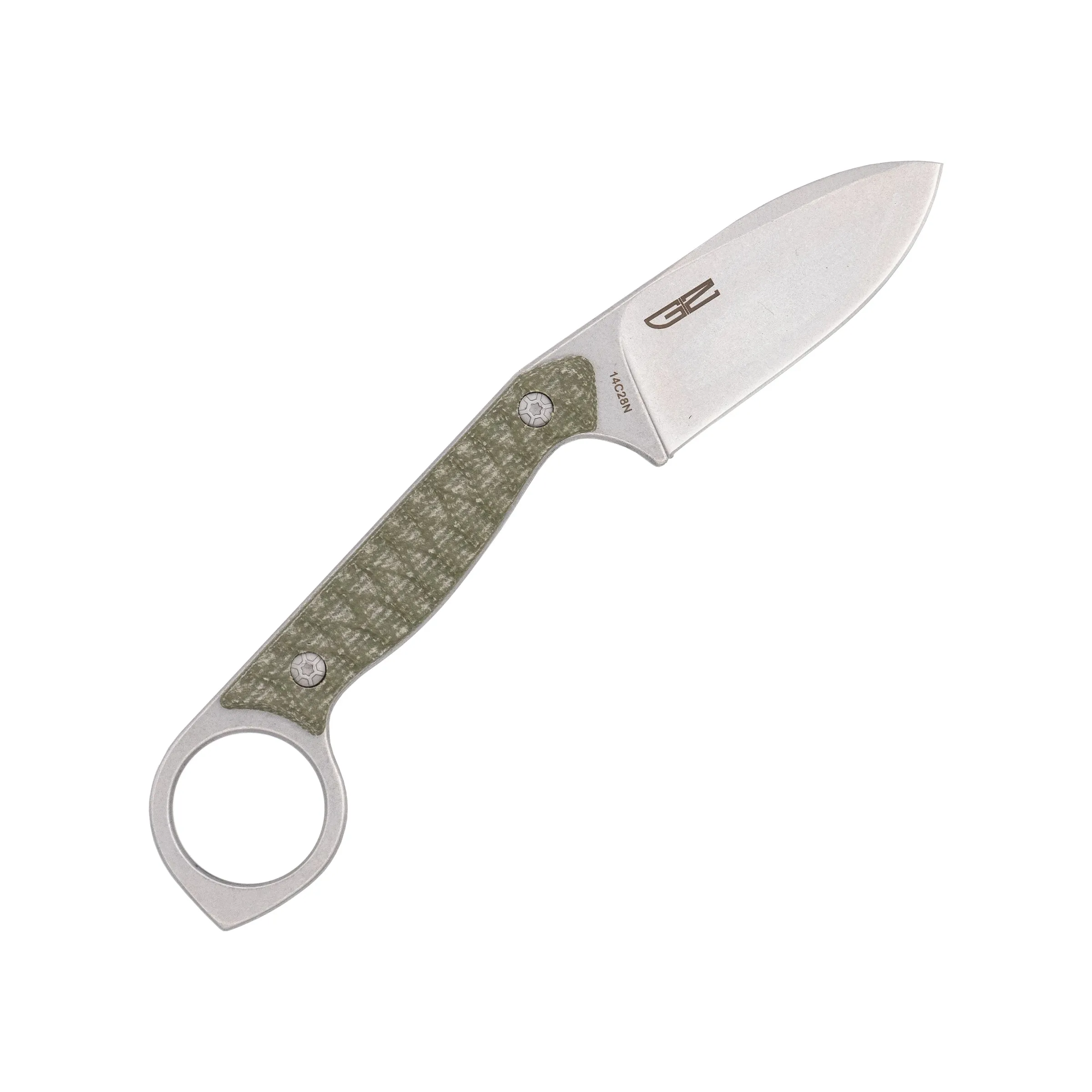 Fixed Blade Wolfteeth OD Green