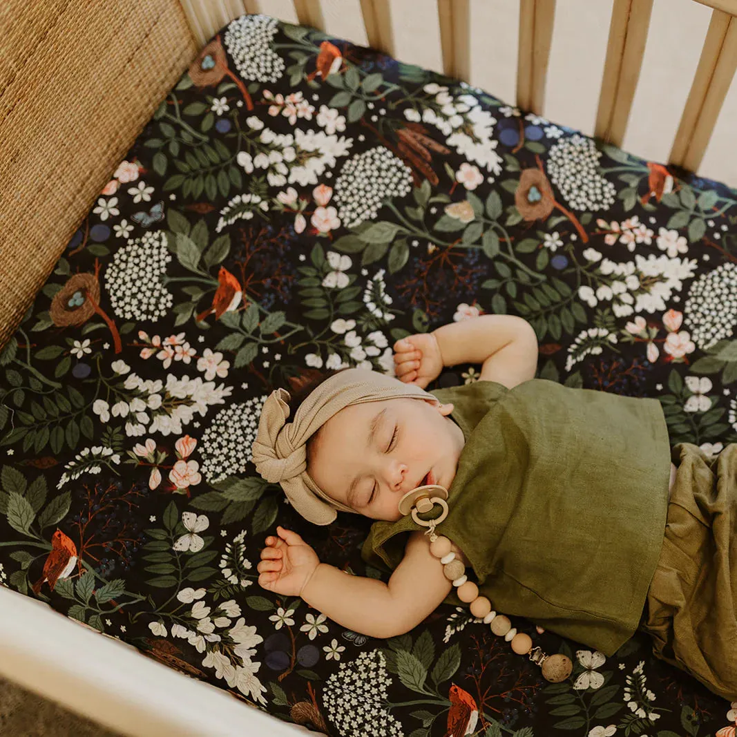 Flowering Tree Cot Sheet