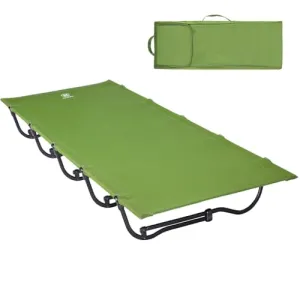 Folding Camping Cot for Adults,Compact Sleeping Cots w/ Carry Bag