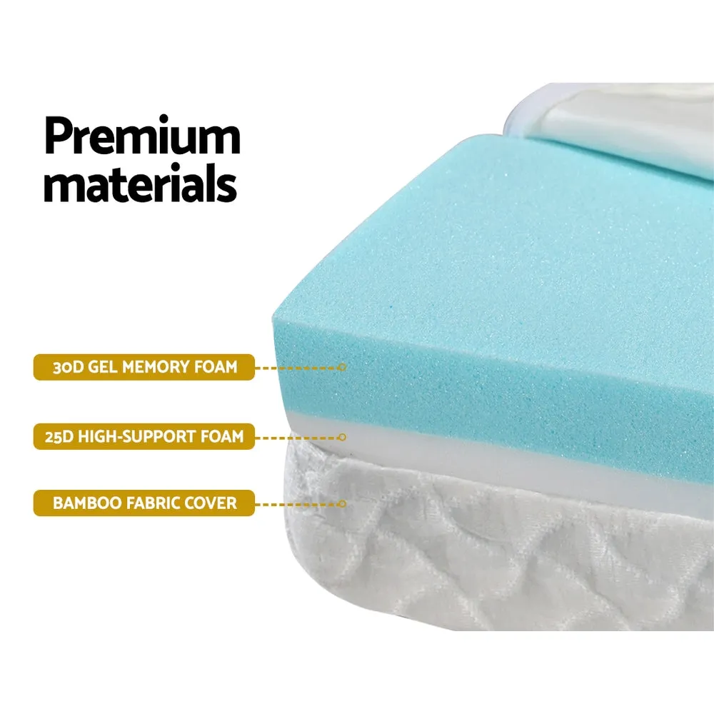 Folding Portacot Mattress Cool Gel Infant Baby Travel Bed