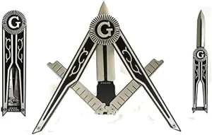 Generic Free Masons Folding Knife 1462