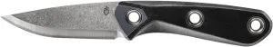 Gerber Gear Principle - Fixed-Blade Survival Knife for Hunting, Camping & More - Features Firestriking Spine & Triple Mounting Sheath - Made in USA - Black