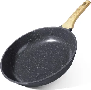 GiPP Ceramic Nonstick Frying Pan - 10 Inch Healthy Non-Toxic Non Stick Skillet Omelette Pans, Induction Compatible Chef Pan, PFAS & PFOA-Free, Dishwasher Safe, Stay Cool Handles