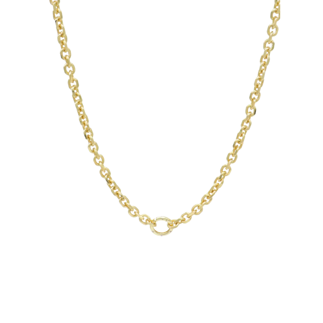 Gold Jamesyn Necklace with Lily Carabiner