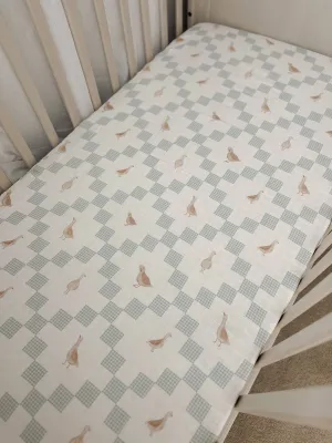 Goosey Gander Fitted Cot Sheet