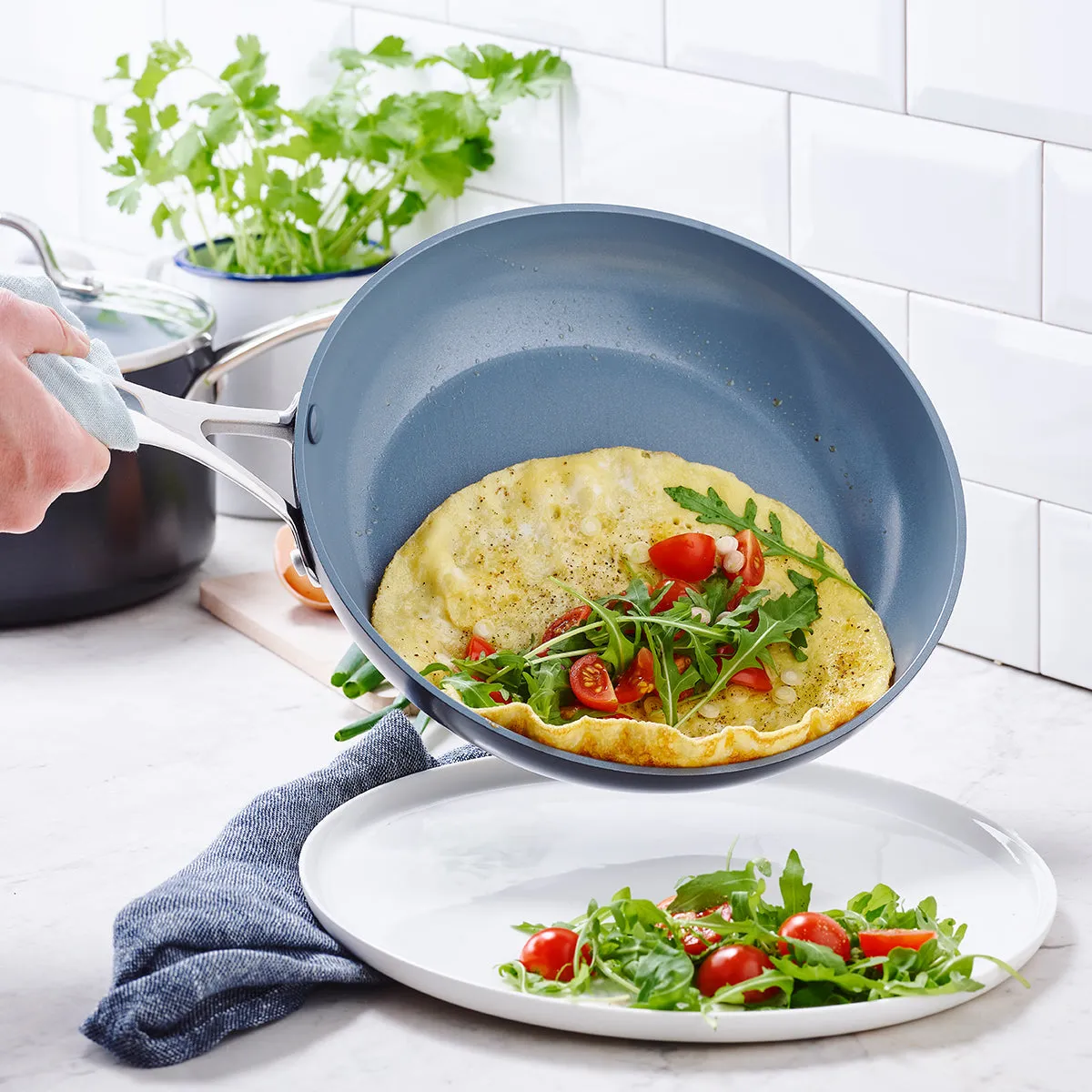 Greenpan - Valencia Pro Ceramic Nonstick Frypan, 8 Inch
