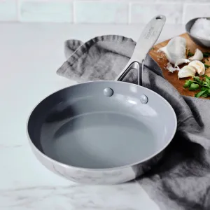 Greenpan - Valencia Pro Stainless Steel Ceramic Nonstick Frypan, 8 Inch
