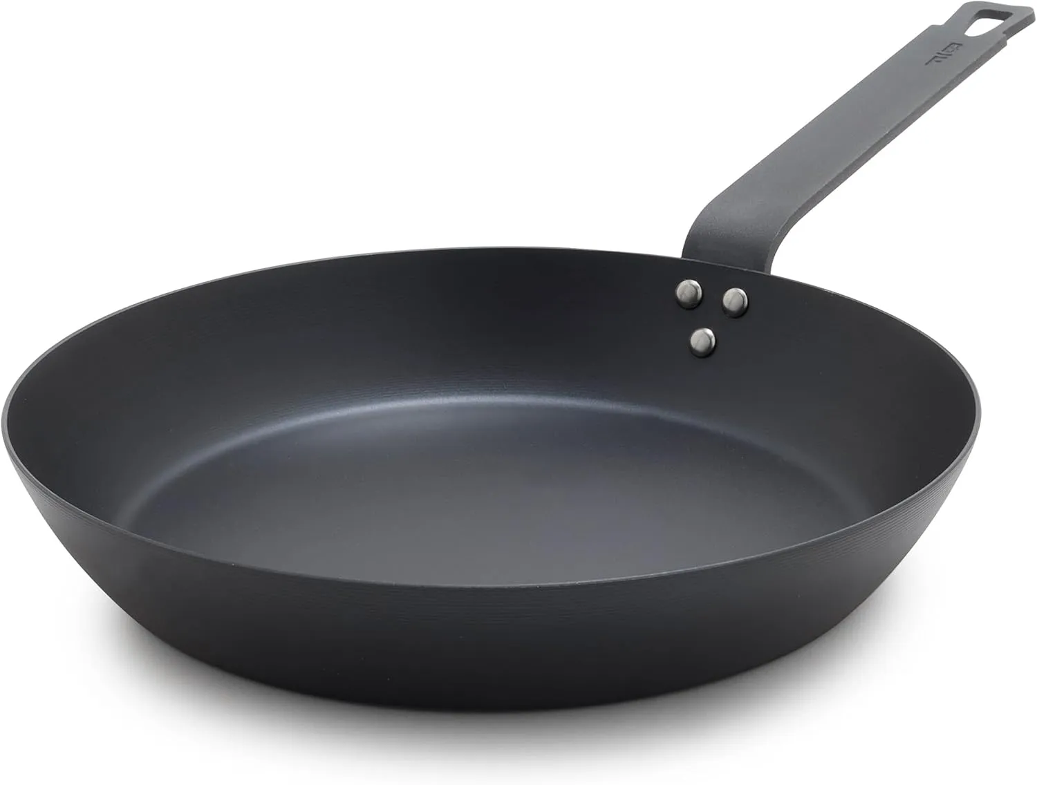 GreenPan x Bobby Flay 12" Carbon Steel Frying Pan Skillet, Pre-Seasoned, Naturally Nonstick, PFAS-Free, Heavy-Duty, High-Heat Safe, Durable & Versatile for Stovetop, Oven, Grill, & Open Flame Cooking