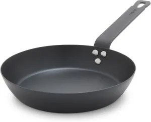 GreenPan x Bobby Flay 8" Carbon Steel Frying Pan Skillet, Pre-Seasoned, Naturally Nonstick, PFAS-Free, Heavy-Duty, High-Heat Safe, Durable & Versatile for Stovetop, Oven, Grill, & Open Flame Cooking