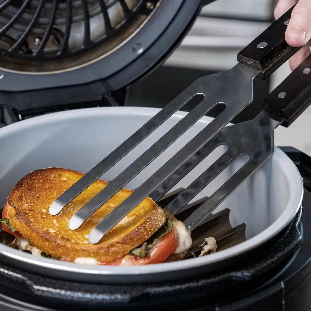 GrillGrate-Round Encrypted Stoves) Air Fryers (for Grill Skillets, The Powerful Anywhere & Camp