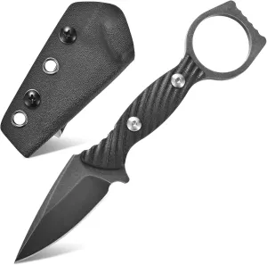 GTK399 Fixed Blade Knife D2 Steel Blade G10 Handle Full Tang EDC Tool Knifes for Outdoor Camping Hiking Survival