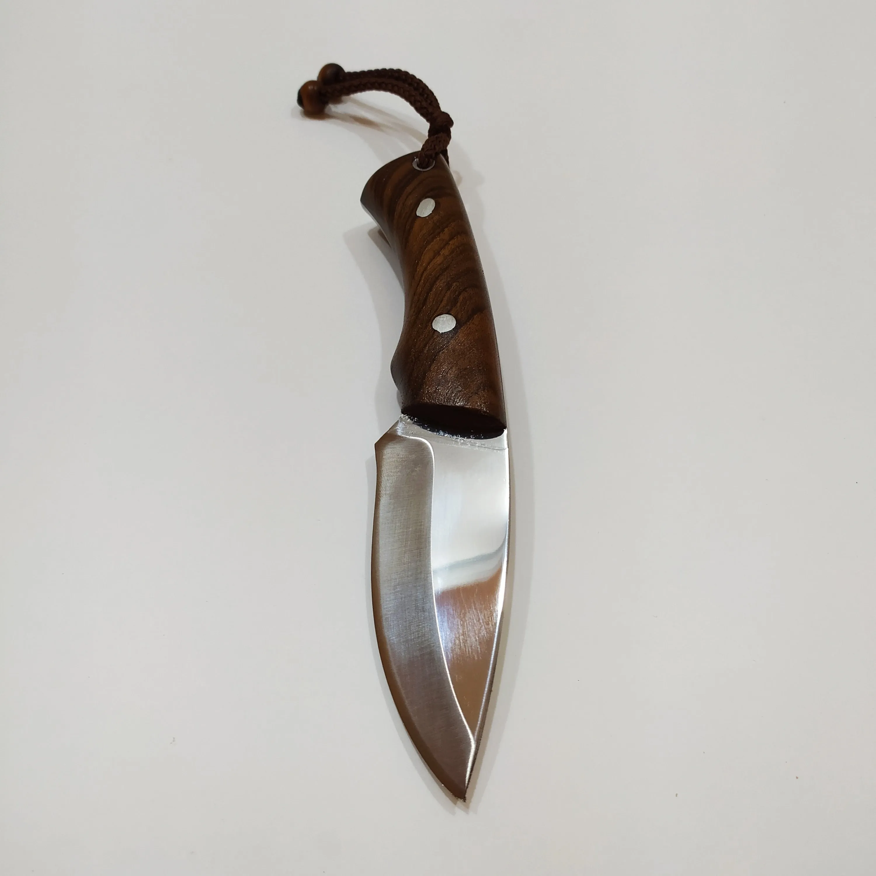 Handmade Bushcraft Knife with Walnut Handle