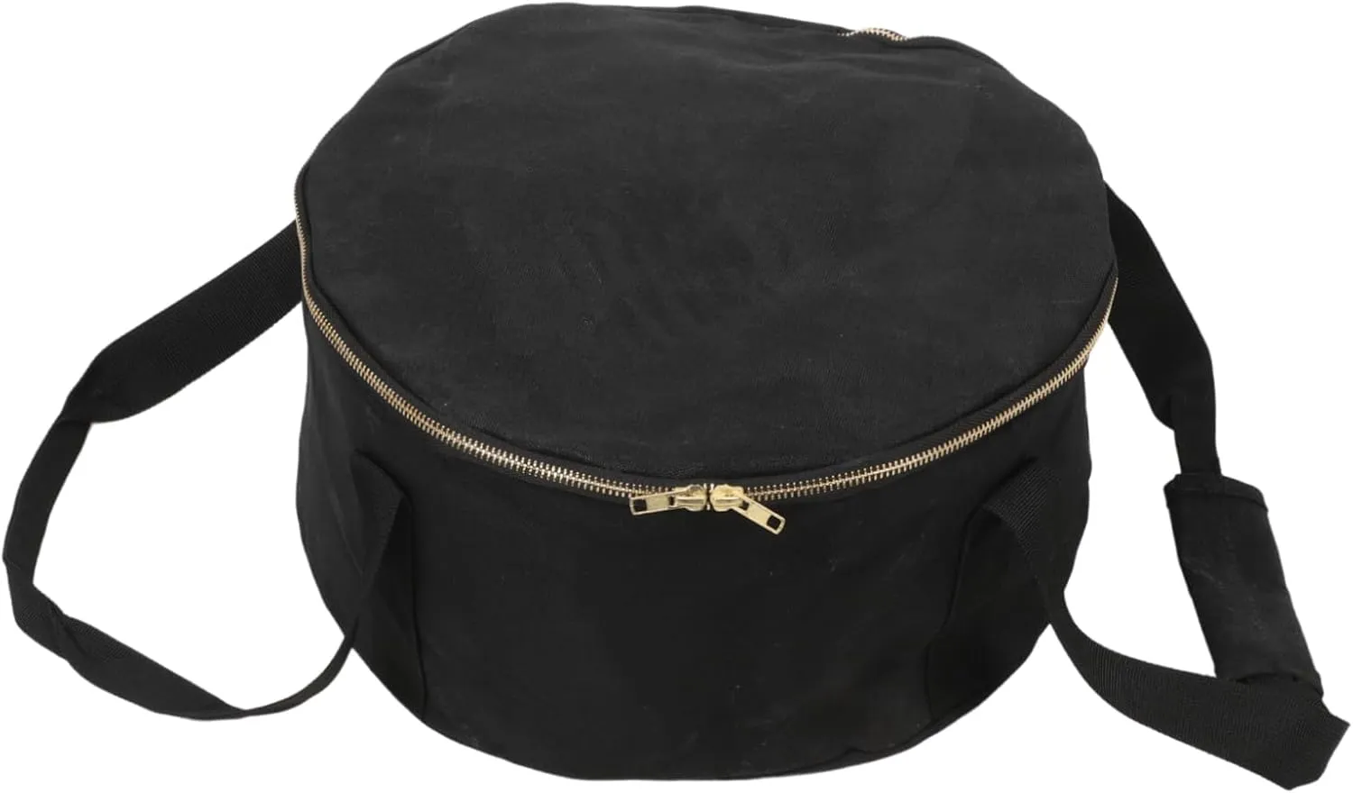 Happyyami Outdoor Camping Storage Bag Cast Iron Skillet Pouch Portable Frying Pan Organizer Easy Zipper Handle Design