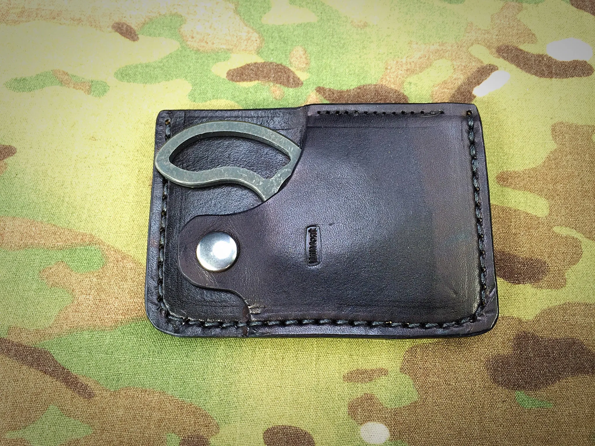 Harp Leather Wallet and Wilmont Knives NEW Ultralight Little Skinner Combo - Free Shipping