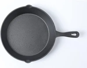 HAWOK Cast Iron Skillet 10 inch Cast Iron Pan For Frying Cooking Baking On Induction Electric Gas and In Oven……