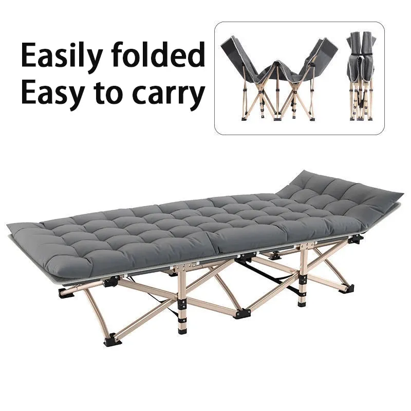 Heavy Duty Camp Cot with Mattress | 900 LBS