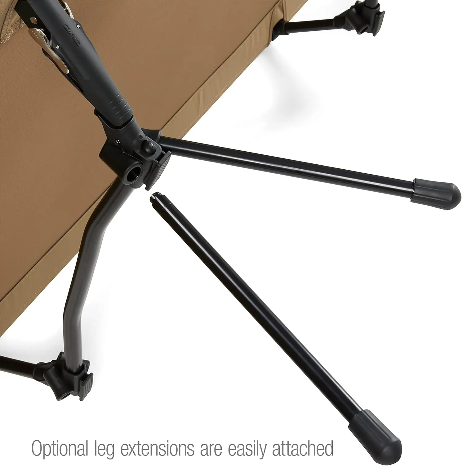 Helinox Cot One Lightweight, Compact, Collapsible, Portable Camping Cot, Regular, Coyote Tan