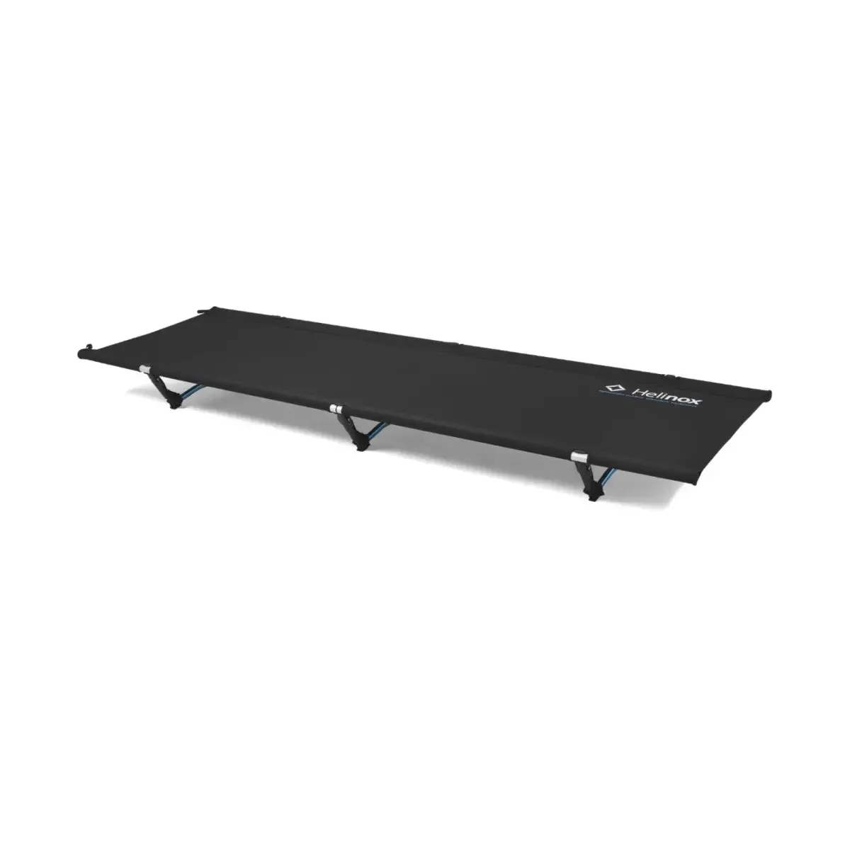 Helinox Cot One Long - Convertible Stretcher / Sleep System - Black / Cyan