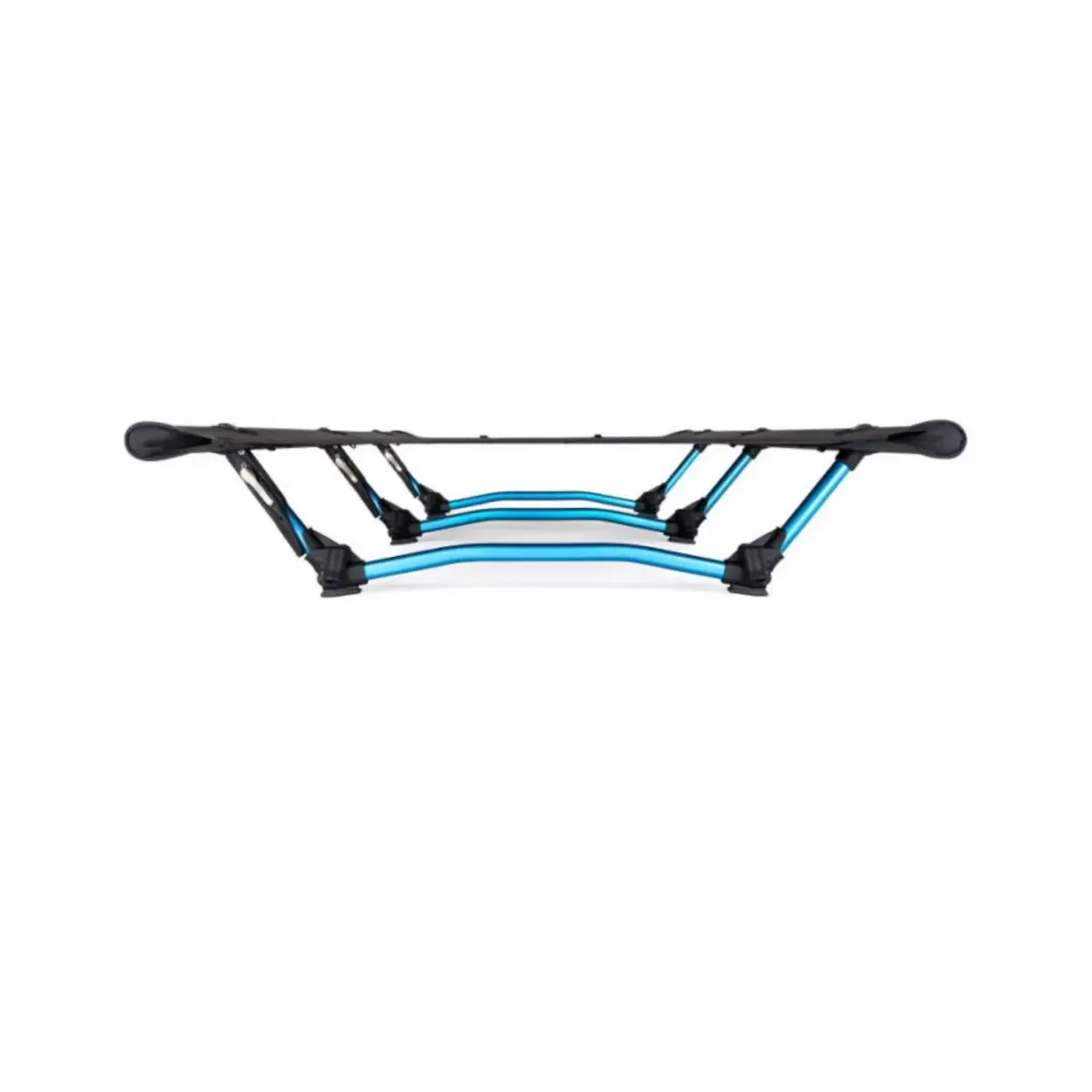 Helinox Cot One Long - Convertible Stretcher / Sleep System - Black / Cyan