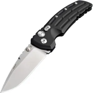 HOGUE Extreme Series Knife Aluminum Frame 4-Inch Drop Point Blade Tumble Finish