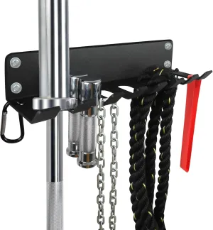 Home Gym Storage - Heavy-Duty Barbell Holder, Kettlebells, Weight Bar, Workout Rack Equipment, Foam Roller, Jump Rope, Resistance Band