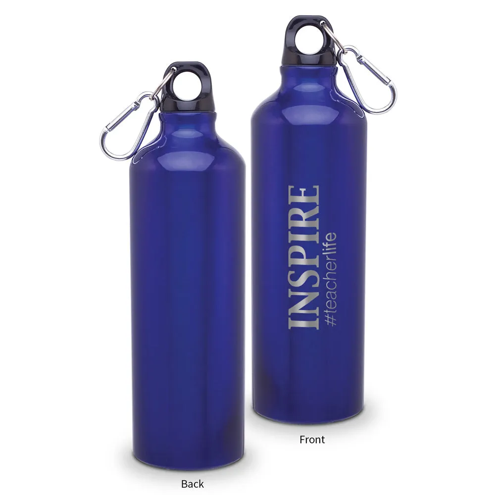 Inspire #teacherlife 24 oz. Carabiner Canteen