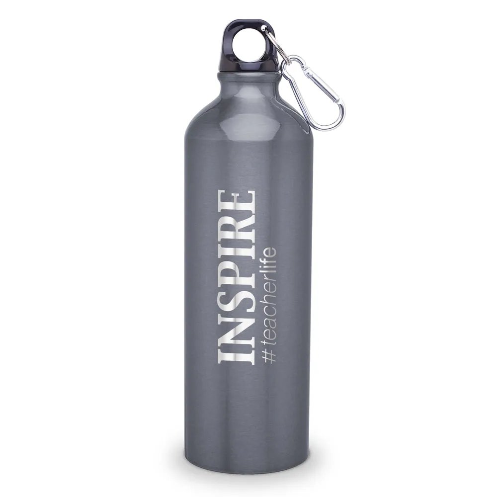 Inspire #teacherlife 24 oz. Carabiner Canteen