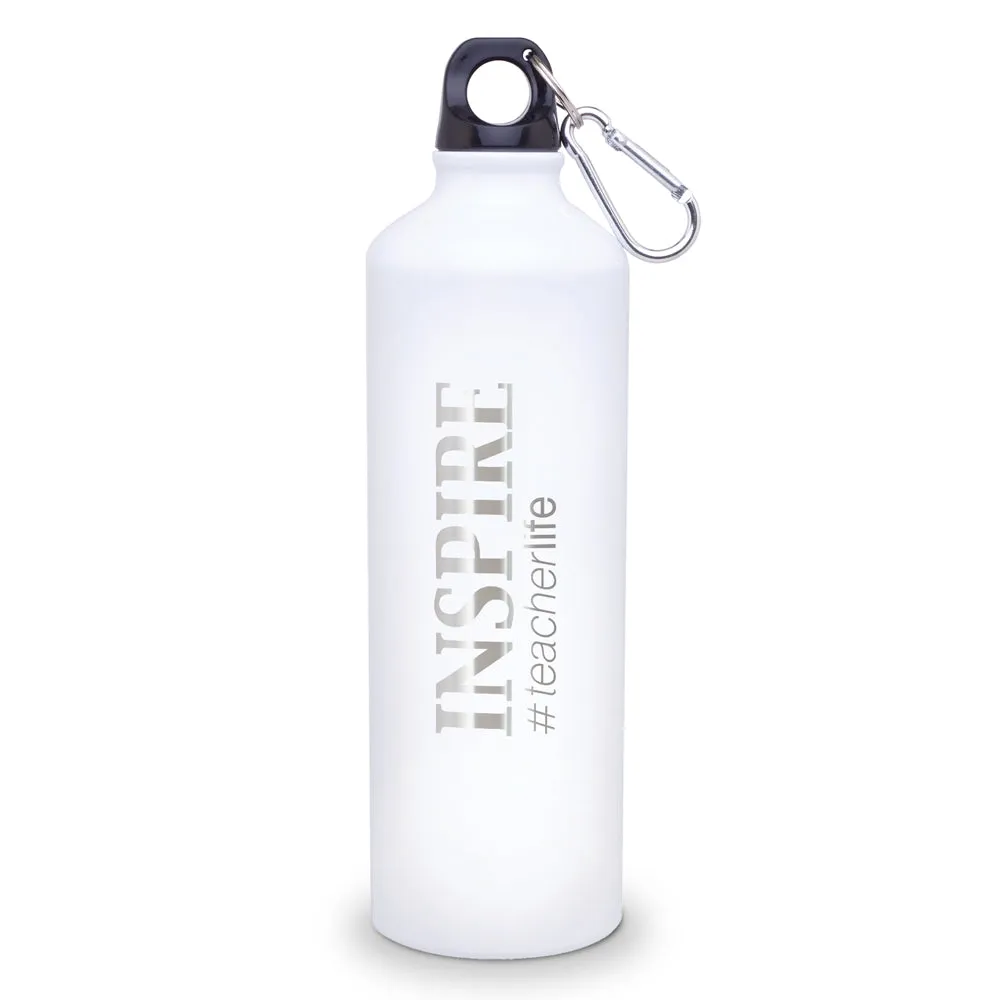 Inspire #teacherlife 24 oz. Carabiner Canteen