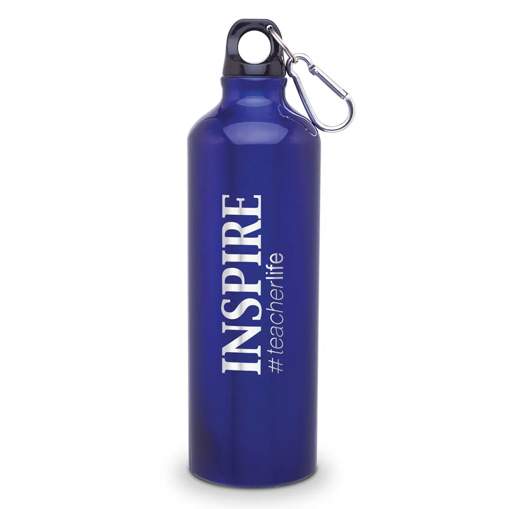 Inspire #teacherlife 24 oz. Carabiner Canteen
