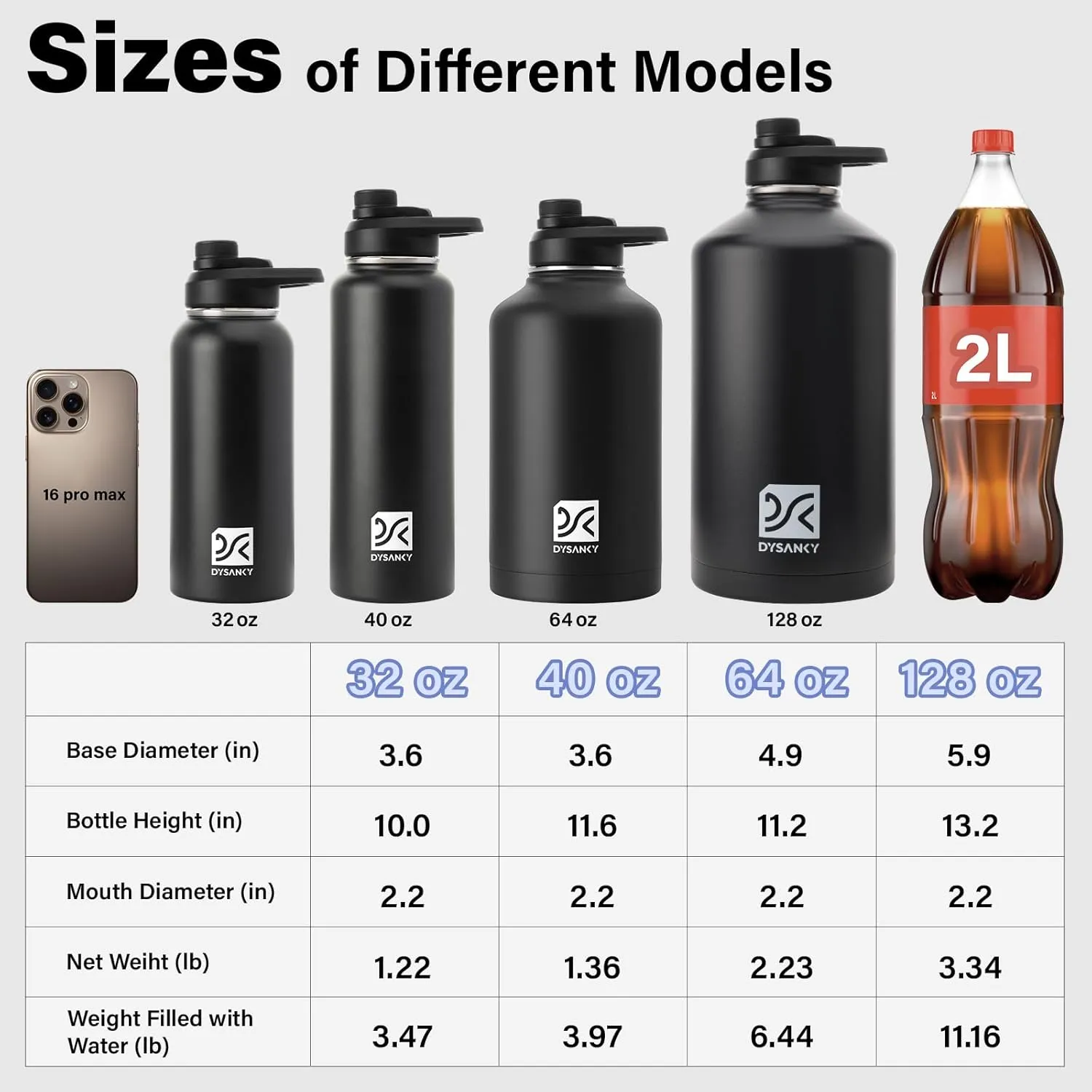 Insulated Water Bottle | Thickened Stainless Steel Vacuum Metal Thermos | Portable Sports Water Jug for Gym and Hiking with Straw, Carrier Bag, Handle Strap | BPA-Free 32 oz