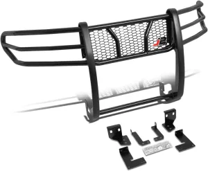 J2 Engineering J2-GG-015 Heavy Duty Honeycomb Mesh Front Bumper Guard Replacement [Compatible with 07-14 Toyota FJ Cruiser]