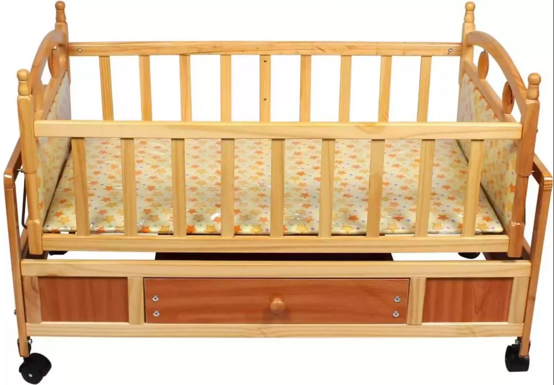 Junior Baby Bed With Drawer Bc-5370