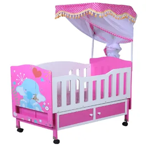Junior Junior Wood Baby Cot Bc-5382-8