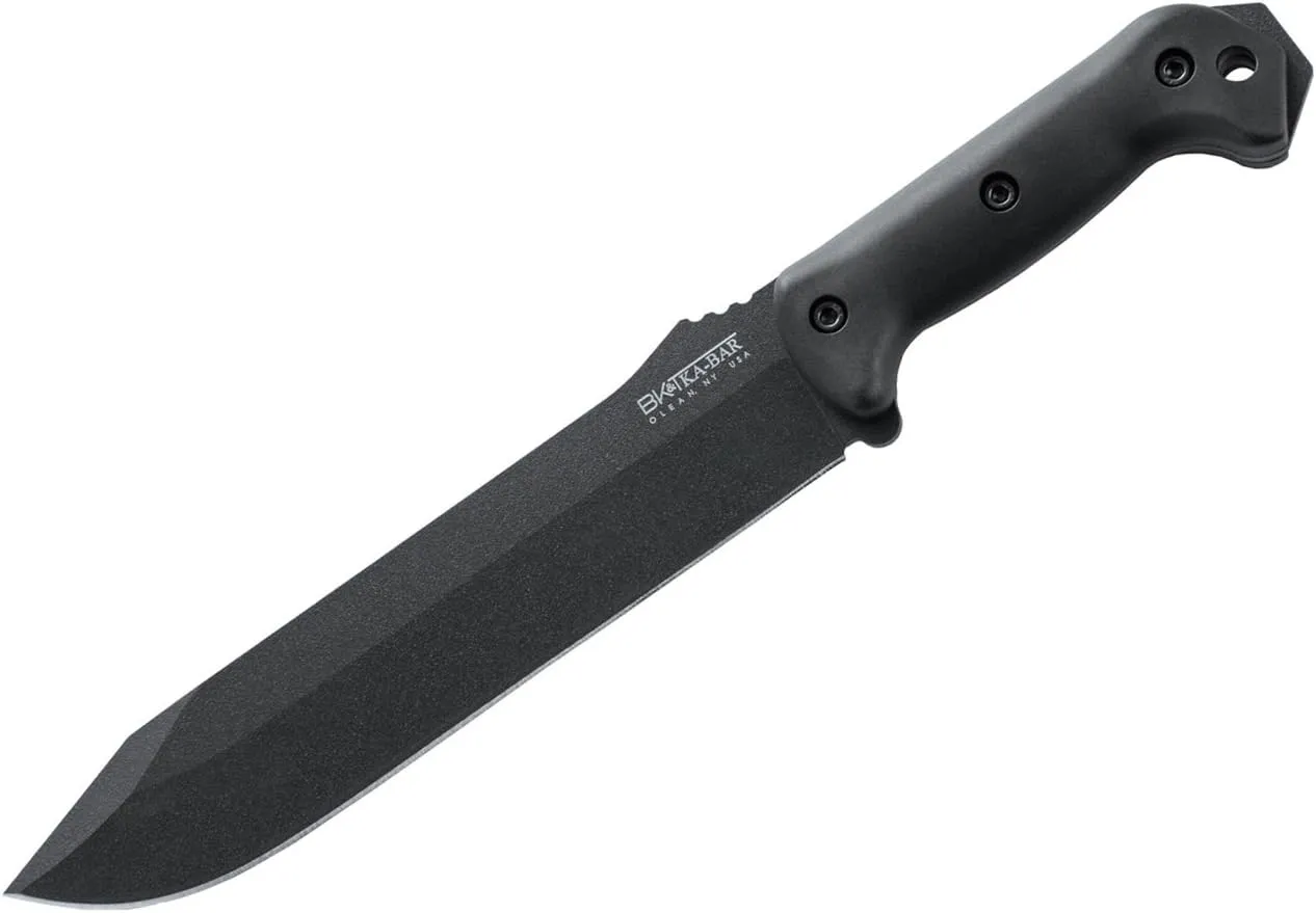 Ka-Bar Becker BK9 Combat Bowie Fixed Blade Knife , Black