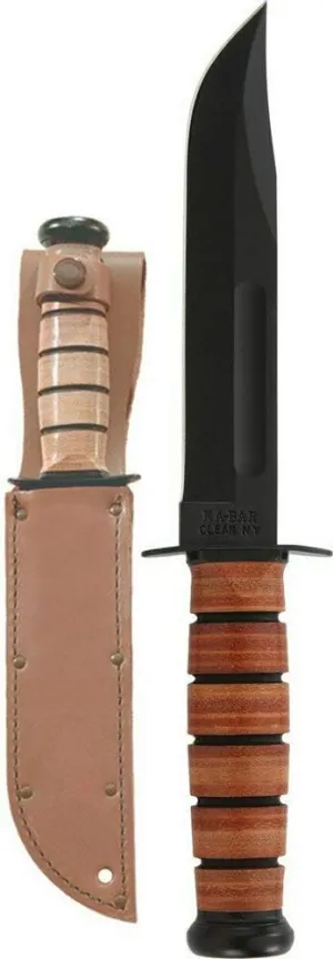 Ka-Bar, Single Mark, Brown, Overall Length: 11.875"
