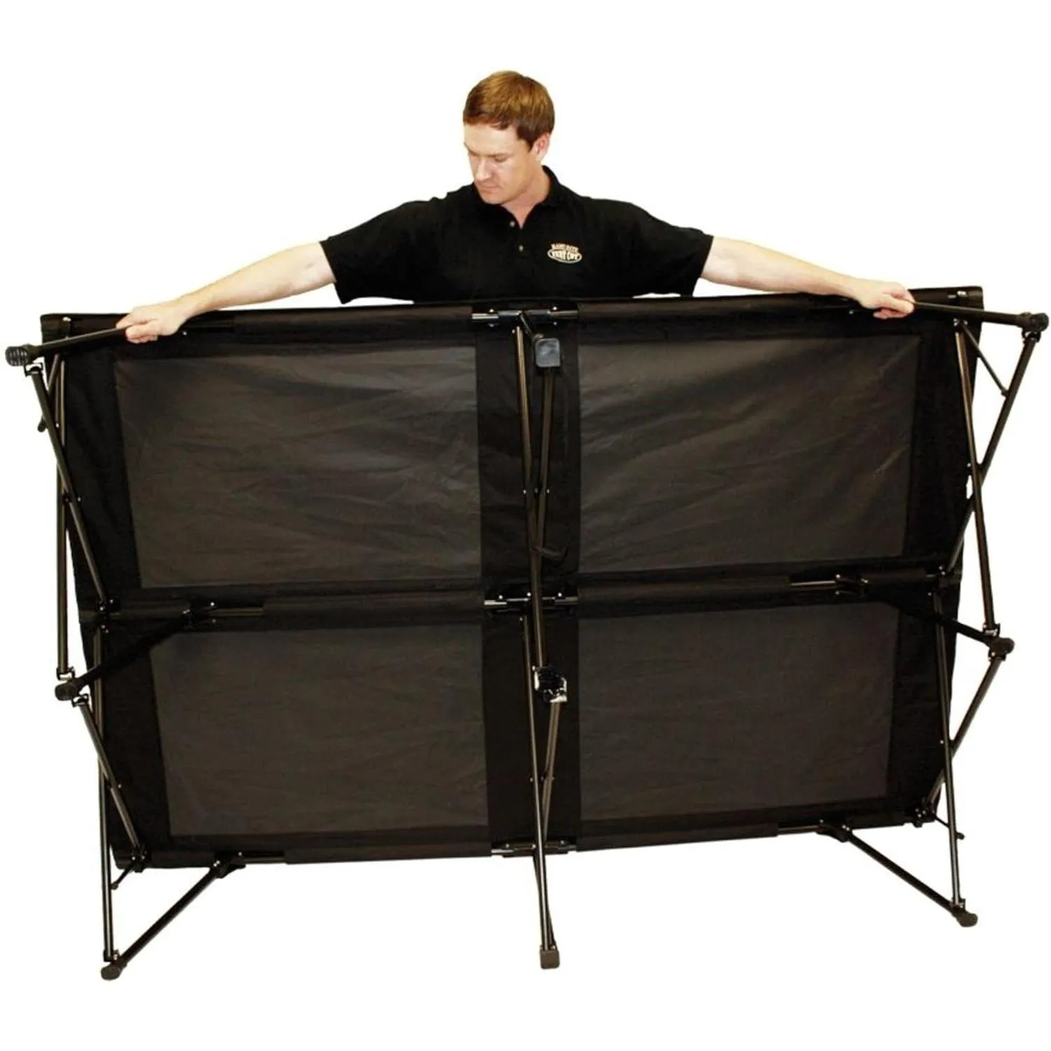 Kamp-Rite Portable Compact Folding Double Kwik-Cot Camping 2 Person Sleeping Cot