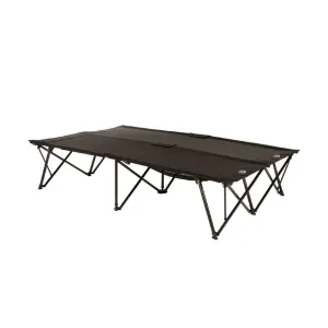 Kamp-Rite Portable Compact Folding Double Kwik-Cot Camping 2 Person Sleeping Cot