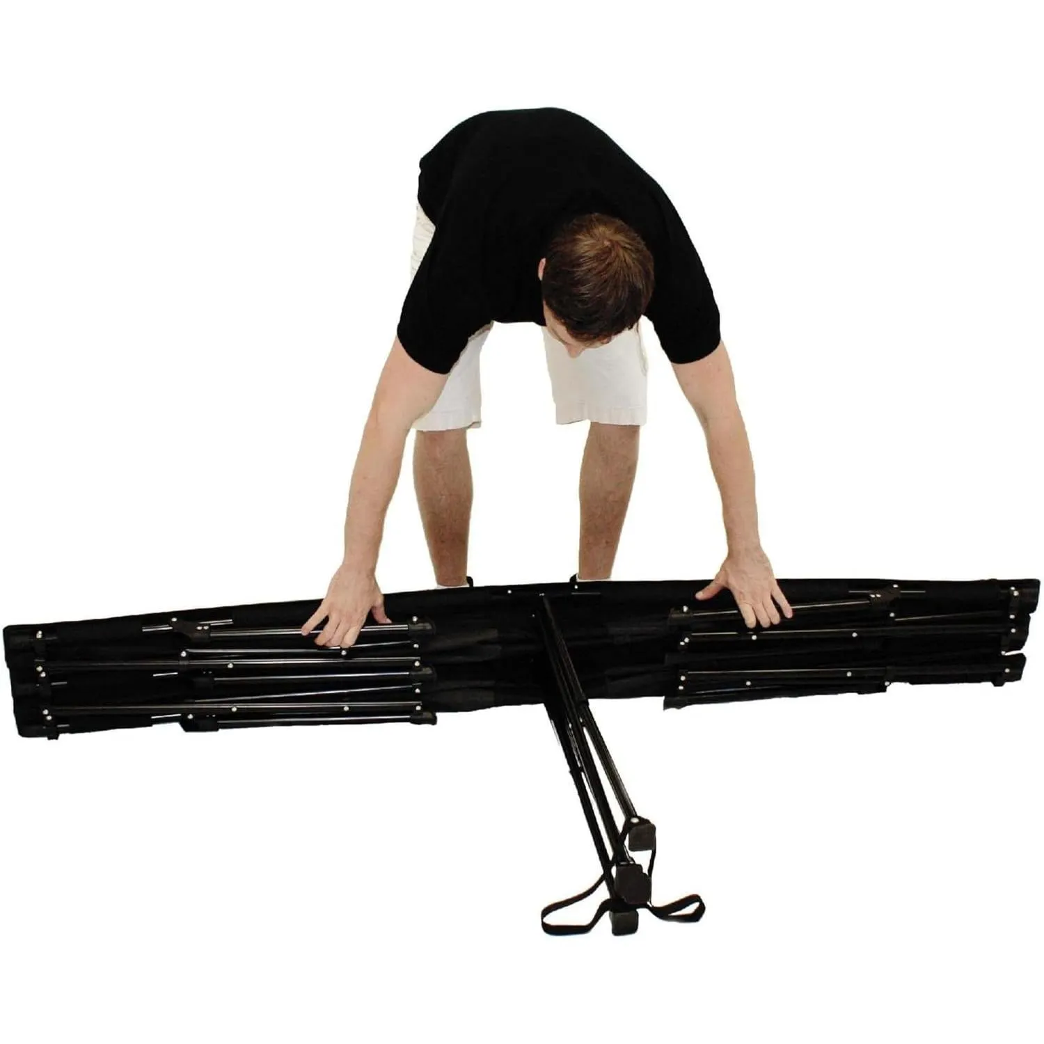 Kamp-Rite Portable Compact Folding Double Kwik-Cot Camping 2 Person Sleeping Cot