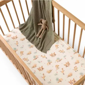 Kanga Fitted Cot Sheet