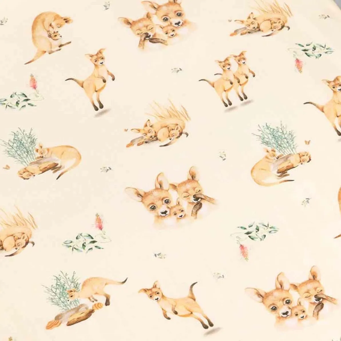 Kanga Fitted Cot Sheet