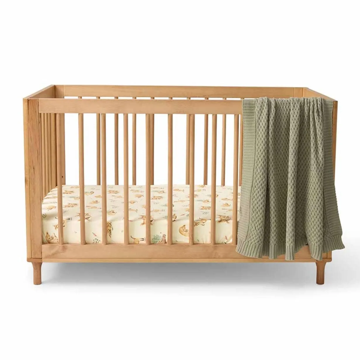 Kanga Fitted Cot Sheet