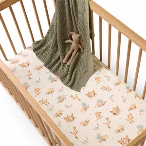 Kanga Fitted Cot Sheet