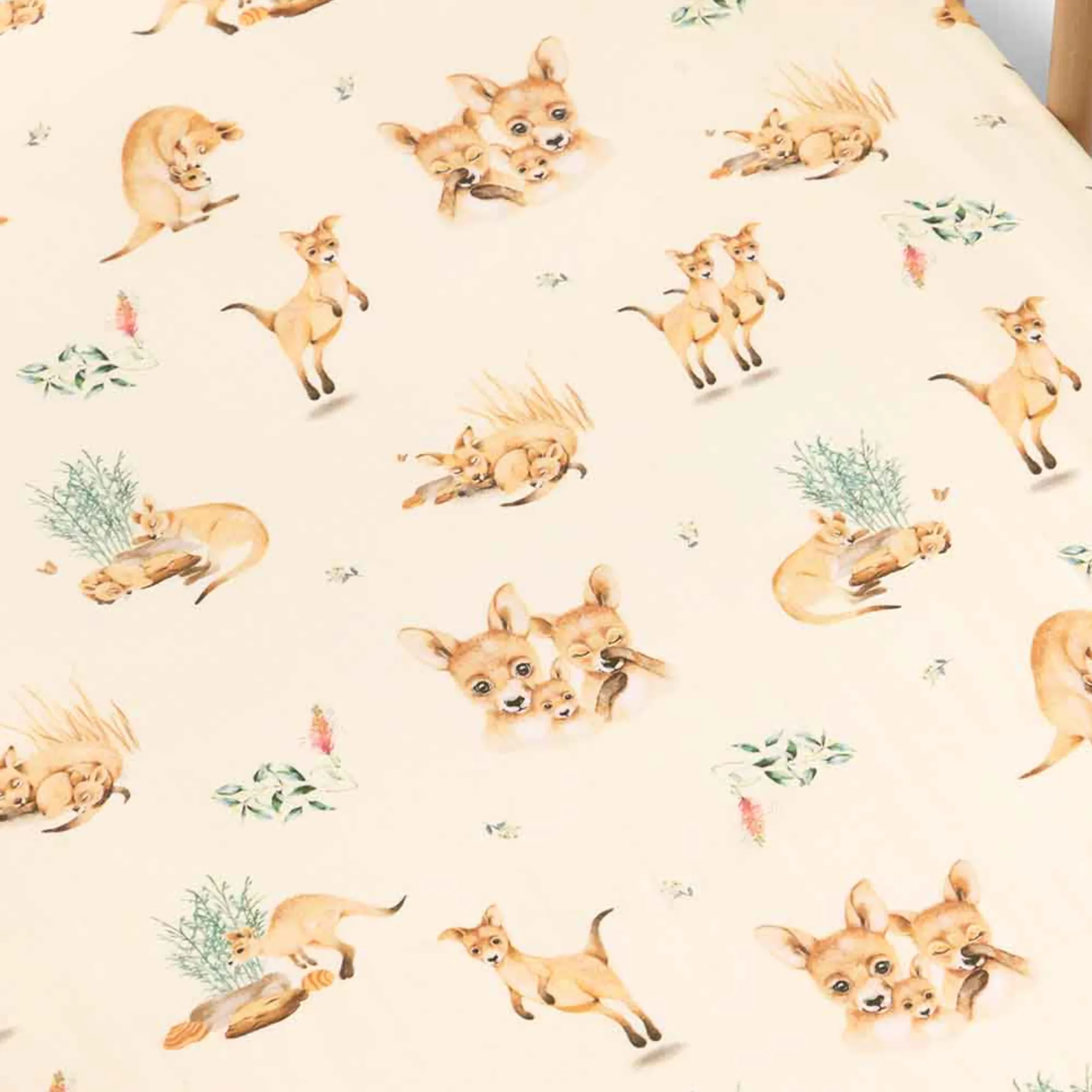 Kanga Fitted Cot Sheet