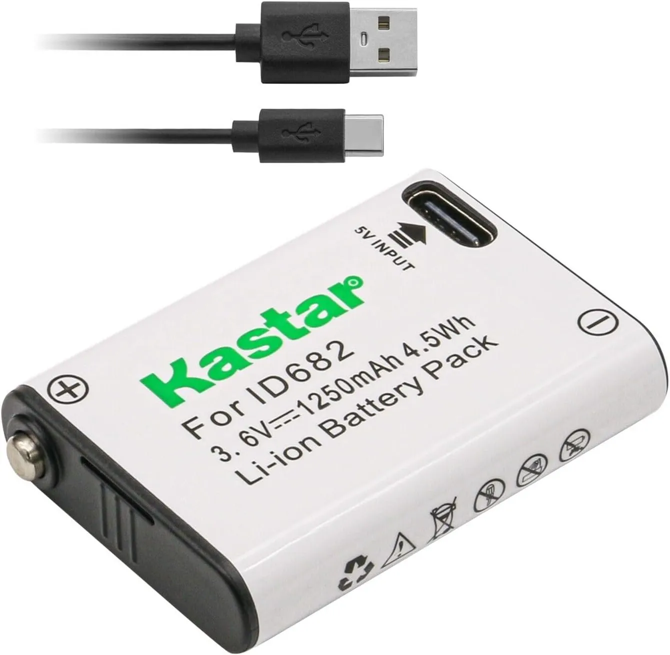 Kastar Battery 2-Pack Replacement for Petzl E99ACA Battery, PETZL TIKKINA TIKKID Tikka ZIPKA ACTIK ACTIK CORE TACTIKKA TACTIKKA   TACTIKKA   RGB IKO IKO CORE Hybrid Concept Design Headlamp