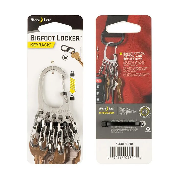 KEYRACK LOCKABLE WITH S-BINERS (SS)