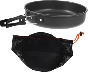 KICHOUSE Nonstick Camping Grill Pan Portable Cooking Set Mesh Bag for Camping Hiking and Outdoor Cooking
