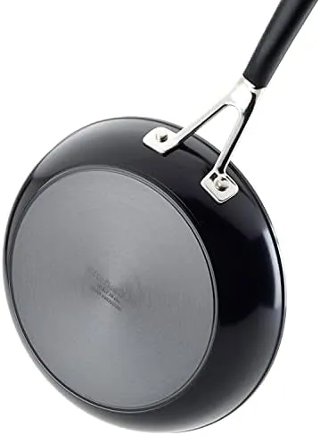 KitchenAid Hard Anodized Nonstick Frying Pans/Skillet Set, 8.25 Inch and 10 Inch, Onyx Black